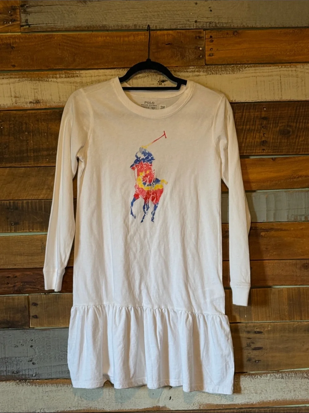 NWT Polo Ralph Lauren Big Pony Cotton Jersey Dress